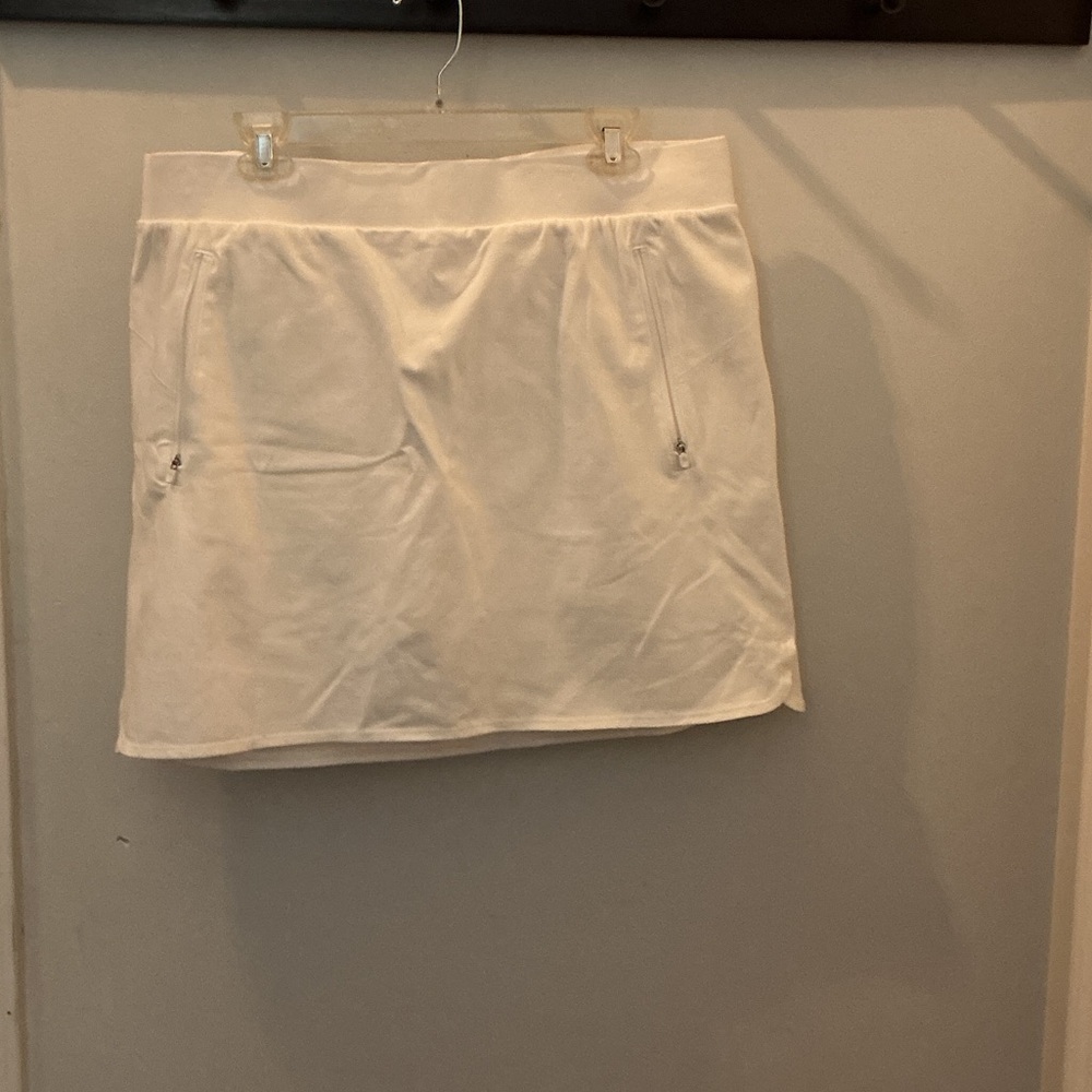 Talbots White Skort